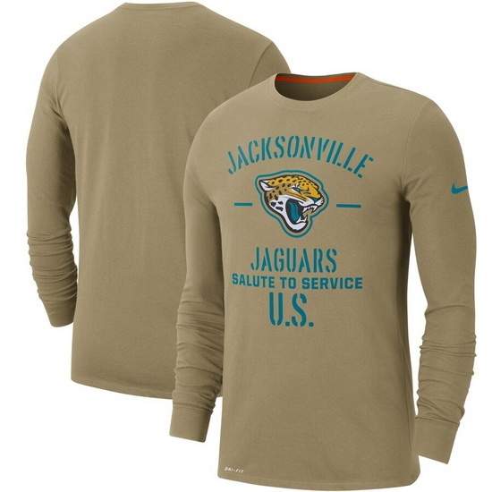Jacksonville Jaguars Men Long T Shirt 008 Jacksonville Jaguars Men Long T Shirt 008