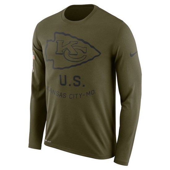 Kansas City Chiefs Men Long T Shirt 012 Kansas City Chiefs Men Long T Shirt 012