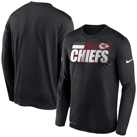 Kansas City Chiefs Men Long T Shirt 017 Kansas City Chiefs Men Long T Shirt 017