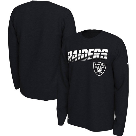 Las Vegas Raiders Men Long T Shirt 001 Las Vegas Raiders Men Long T Shirt 001