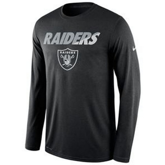 Las Vegas Raiders Men Long T Shirt 010 Las Vegas Raiders Men Long T Shirt 010