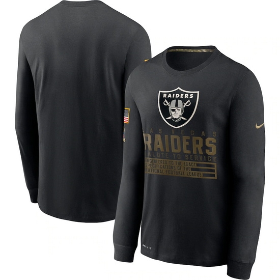 Las Vegas Raiders Men Long T Shirt 011 Las Vegas Raiders Men Long T Shirt 011