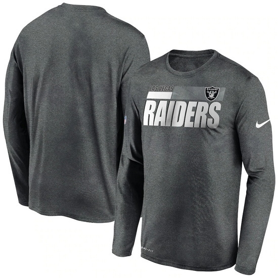 Las Vegas Raiders Men Long T Shirt 013 Las Vegas Raiders Men Long T Shirt 013