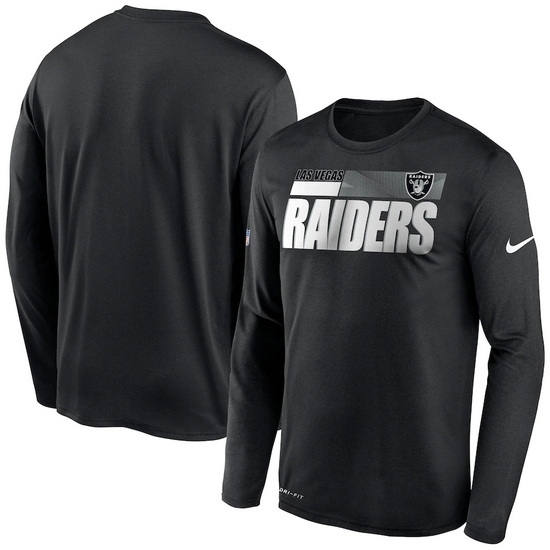 Las Vegas Raiders Men Long T Shirt 014 Las Vegas Raiders Men Long T Shirt 014
