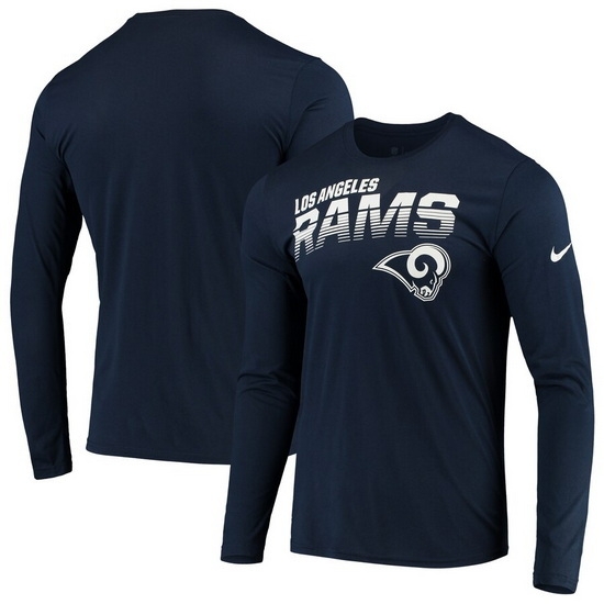 Los Angeles Rams Men Long T Shirt 001 Los Angeles Rams Men Long T Shirt 001