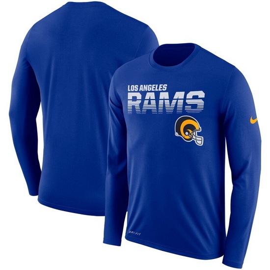 Los Angeles Rams Men Long T Shirt 002 Los Angeles Rams Men Long T Shirt 002