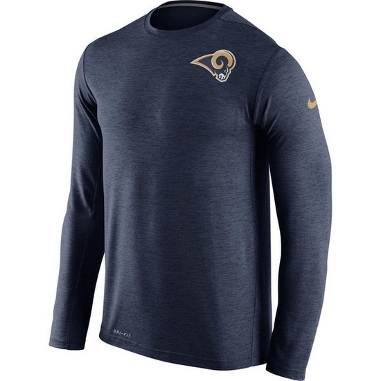 Los Angeles Rams Men Long T Shirt 004 Los Angeles Rams Men Long T Shirt 004