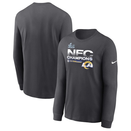 Los Angeles Rams Men Long T Shirt 023 Los Angeles Rams Men Long T Shirt 023