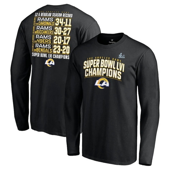 Los Angeles Rams Men Long T Shirt 031 Los Angeles Rams Men Long T Shirt 031