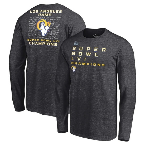 Los Angeles Rams Men Long T Shirt 033 Los Angeles Rams Men Long T Shirt 033