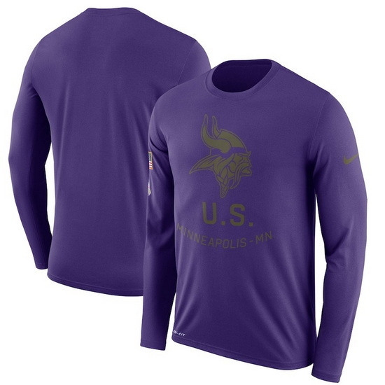 Minnesota Vikings Men Long T Shirt 003 Minnesota Vikings Men Long T Shirt 003