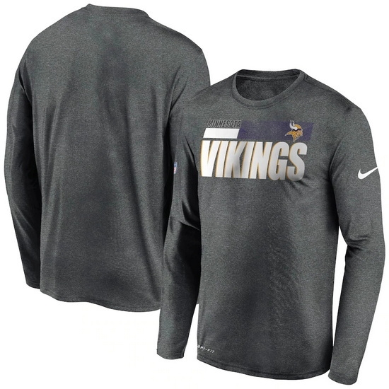 Minnesota Vikings Men Long T Shirt 010 Minnesota Vikings Men Long T Shirt 010