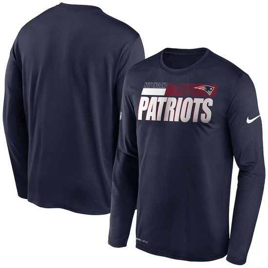 New England Patriots Men Long T Shirt 027 New England Patriots Men Long T Shirt 027