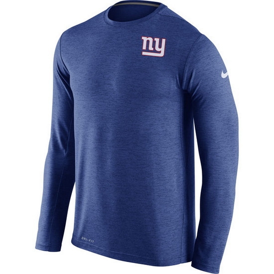 New York Giants Men Long T Shirt 007 New York Giants Men Long T Shirt 007
