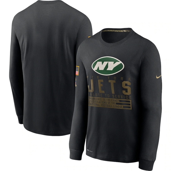 New York Jets Men Long T Shirt 013 New York Jets Men Long T Shirt 013