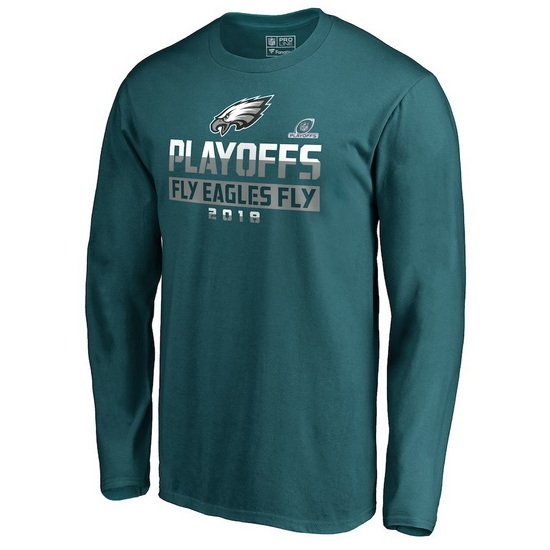 Philadelphia Eagles Men Long T Shirt 010 Philadelphia Eagles Men Long T Shirt 010