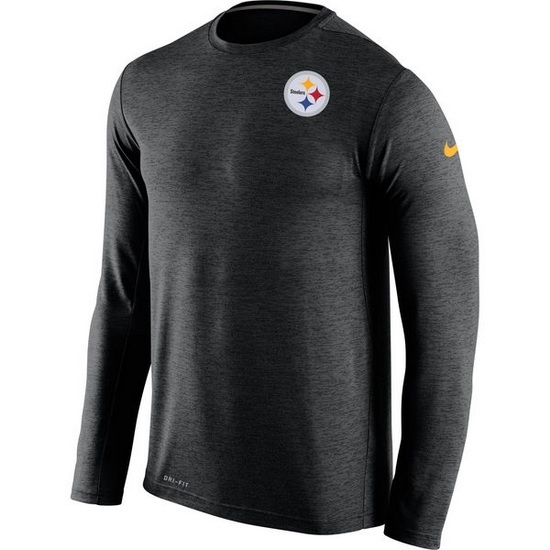 Pittsburgh Steelers Men Long T Shirt 006 Pittsburgh Steelers Men Long T Shirt 006