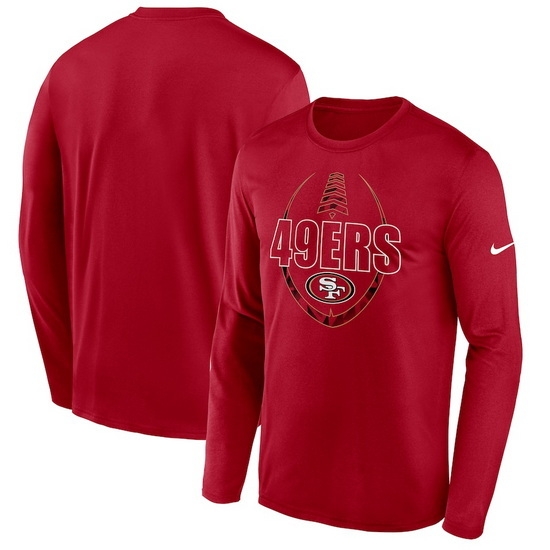 San Francisco 49ers Men Long T Shirt 001 San Francisco 49ers Men Long T Shirt 001
