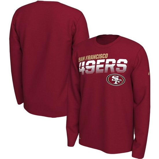 San Francisco 49ers Men Long T Shirt 002 San Francisco 49ers Men Long T Shirt 002