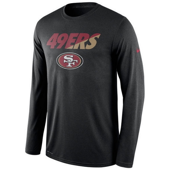San Francisco 49ers Men Long T Shirt 003 San Francisco 49ers Men Long T Shirt 003
