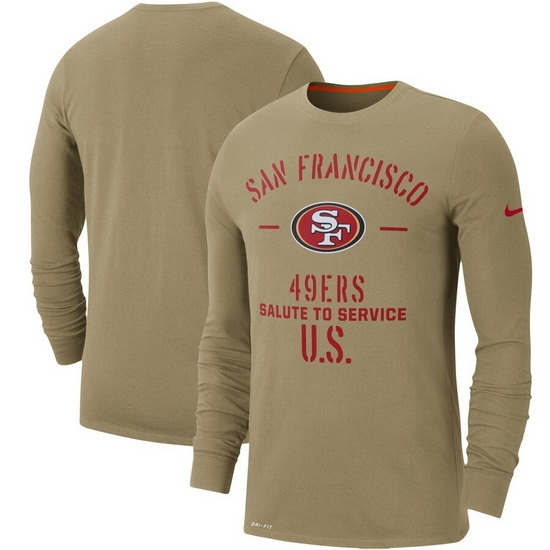San Francisco 49ers Men Long T Shirt 010 San Francisco 49ers Men Long T Shirt 010