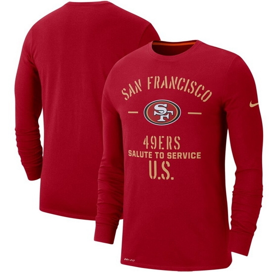 San Francisco 49ers Men Long T Shirt 011 San Francisco 49ers Men Long T Shirt 011