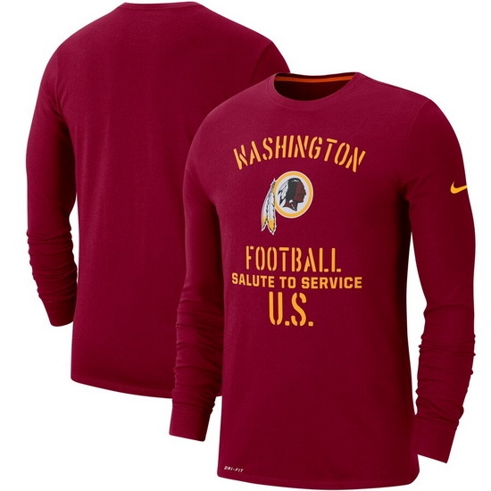 Washington Redskins Men Long T Shirt 003 Washington Redskins Men Long T Shirt 003
