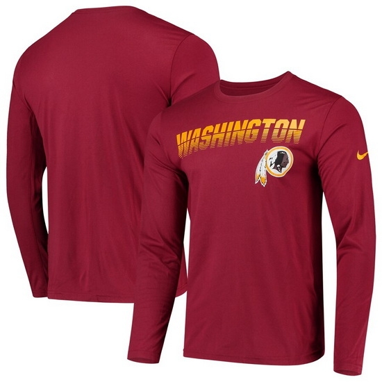 Washington Redskins Men Long T Shirt 005 Washington Redskins Men Long T Shirt 005