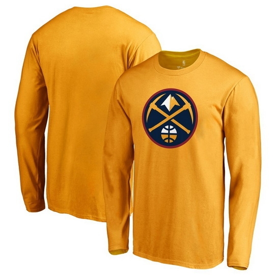Denver Nuggets Men Long T Shirt 006 Denver Nuggets Men Long T Shirt 006