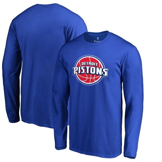 Detroit Pistons Men Long T Shirt 004 Detroit Pistons Men Long T Shirt 004