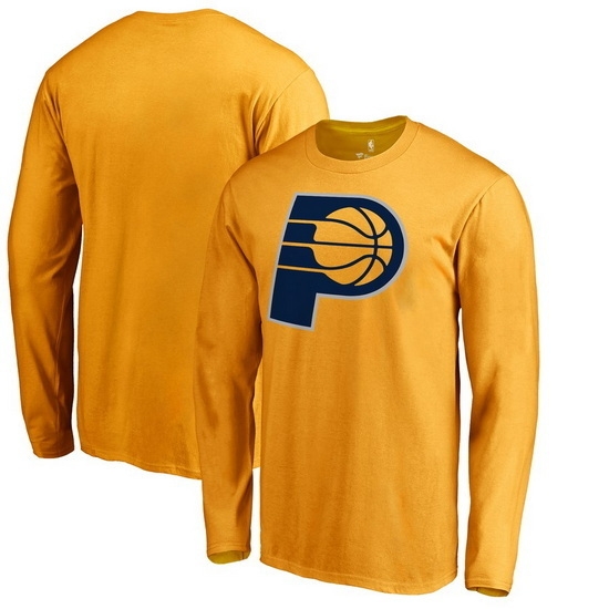 Indiana Pacers Men Long T Shirt 008 Indiana Pacers Men Long T Shirt 008