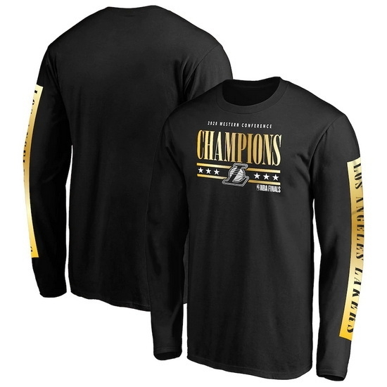Los Angeles Lakers Men Long T Shirt 012 Los Angeles Lakers Men Long T Shirt 012