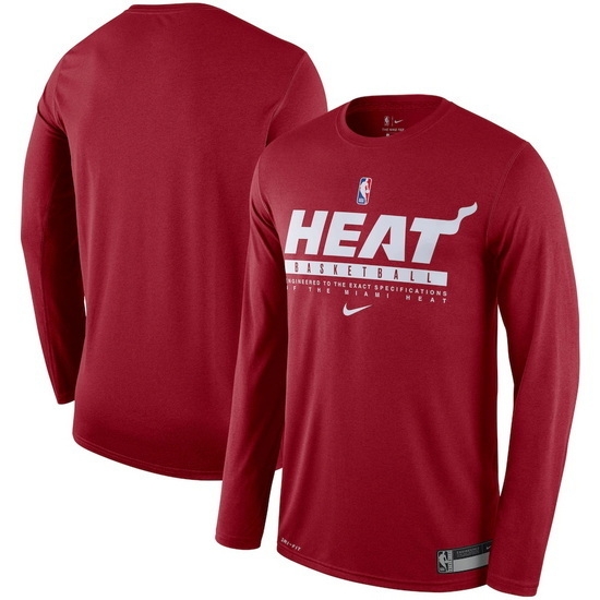 Miami Heat Men Long T Shirt 007 Miami Heat Men Long T Shirt 007