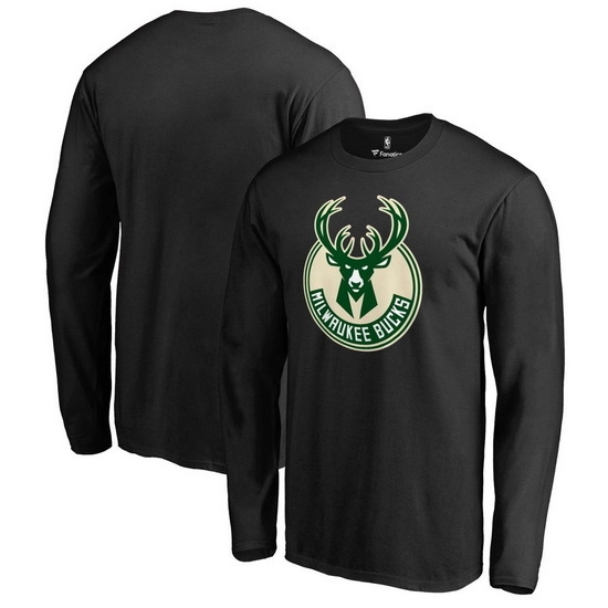 Milwaukee Bucks Men Long T Shirt 005 Milwaukee Bucks Men Long T Shirt 005