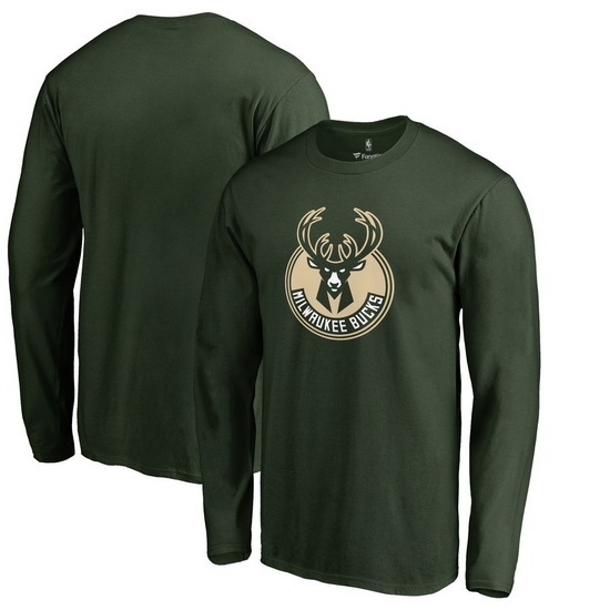Milwaukee Bucks Men Long T Shirt 006 Milwaukee Bucks Men Long T Shirt 006