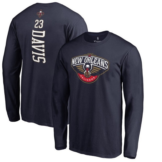 New Orleans Pelicans Men Long T Shirt 002 New Orleans Pelicans Men Long T Shirt 002