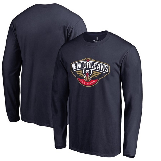 New Orleans Pelicans Men Long T Shirt 003 New Orleans Pelicans Men Long T Shirt 003