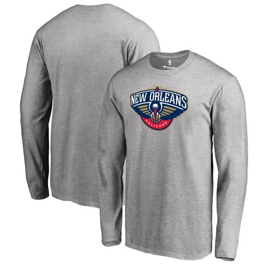 New Orleans Pelicans Men Long T Shirt 005 New Orleans Pelicans Men Long T Shirt 005
