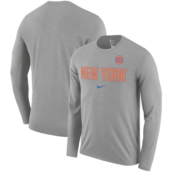 New York Knicks Men Long T Shirt 001 New York Knicks Men Long T Shirt 001
