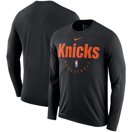 New York Knicks Men Long T Shirt 004 New York Knicks Men Long T Shirt 004