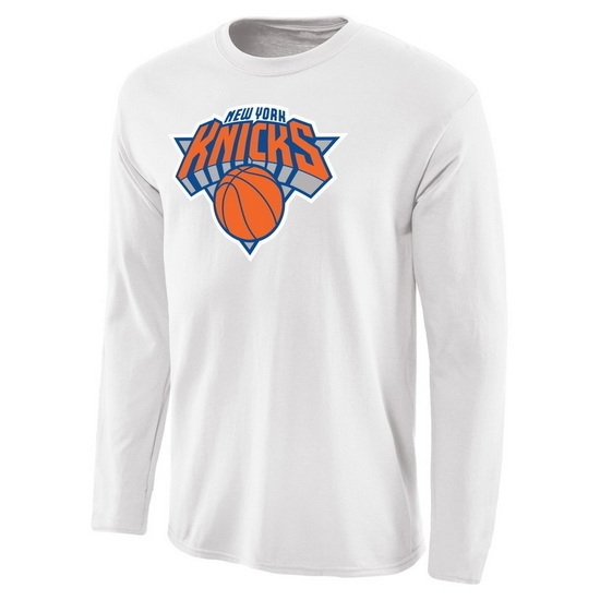 New York Knicks Men Long T Shirt 005 New York Knicks Men Long T Shirt 005