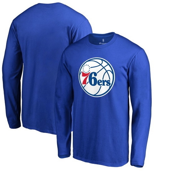 Philadelphia 76ers Men Long T Shirt 007 Philadelphia 76ers Men Long T Shirt 007