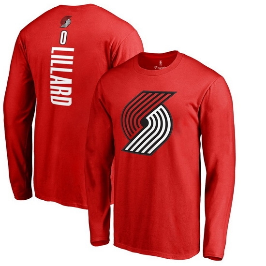 Portland Trail Blazers Men Long T Shirt 005 Portland Trail Blazers Men Long T Shirt 005