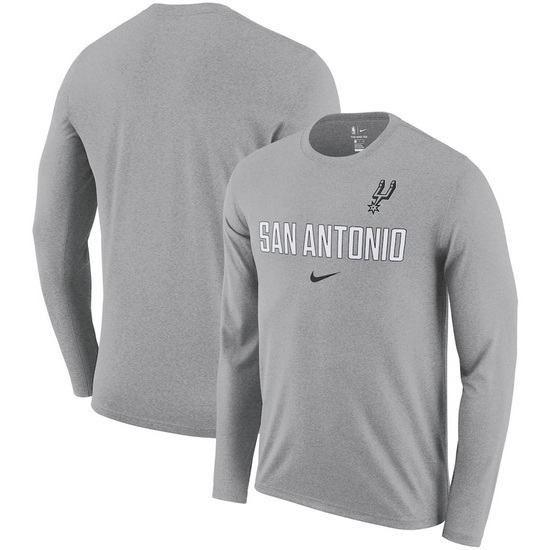 San Antonio Spurs Men Long T Shirt 001 San Antonio Spurs Men Long T Shirt 001