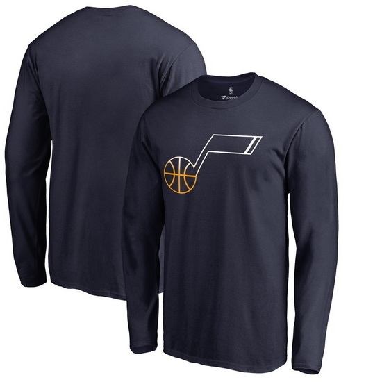 Utah Jazz Men Long T Shirt 004 Utah Jazz Men Long T Shirt 004