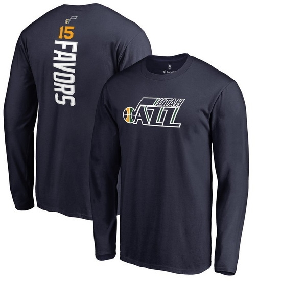 Utah Jazz Men Long T Shirt 007 Utah Jazz Men Long T Shirt 007