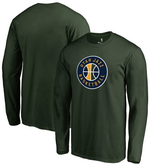 Utah Jazz Men Long T Shirt 008 Utah Jazz Men Long T Shirt 008
