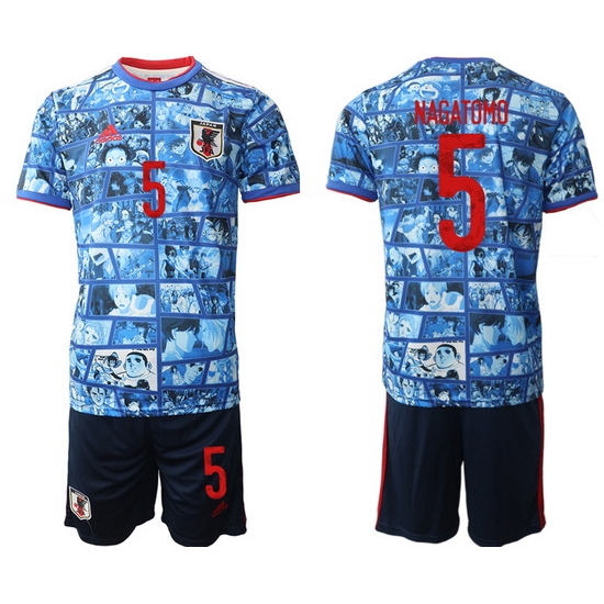 JAPAN 2022 World Cup Soccer Jersey #5 Nagatomo JAPAN 2022 World Cup Soccer Jersey #5 Nagatomo