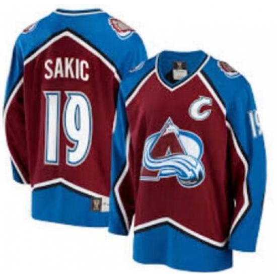 NHL #19 SAKIC Red Jersey NHL #19 SAKIC Red Jersey