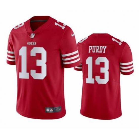 Toddler San Francisco 49ers 13 Brock Purdy Red Vapor Untouchable Limited Stitched Football Jersey Toddler San Francisco 49ers 13 Brock Purdy Red Vapor Untouchable Limited Stitched Football Jersey